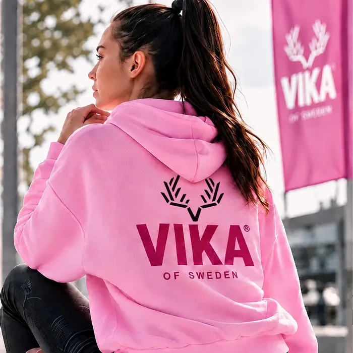 Růžová mikina VIKA of Sweden
